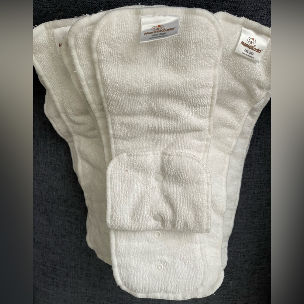 Mama Koala One Size Adjustable Microfiber Cloth Diaper Inserts Lot of 20.
